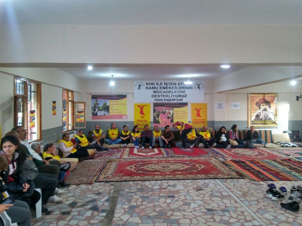 Ataşehir Pir Sultan Abdal Kültür Derneği'nde Açlık Grevi Başladı