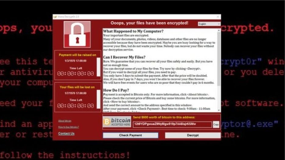 Fidye yazılımı 'WannaCry' 70'ten fazla ülkede binlerce bilgisayarı etkiliyor