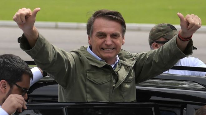 Brezilya Cumhurbaşkanlığı seçimlerinde sağcı Bolsonaro seçildi.