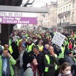Fransa Bordeaux’ta ‘sarı yeleklilier’ eylemleri sürüyor