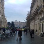 Fransa Bordeaux’ta ‘sarı yeleklilier’ eylemleri sürüyor