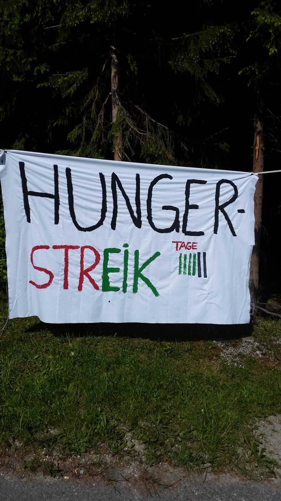 Innsbruck`da Açlık Grevi başladı